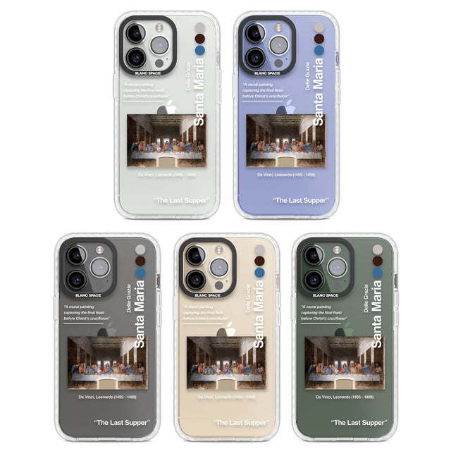 The Last Supper Clear Impact Phone Case for iPhone 13 Pro, iPhone 14 Pro, iPhone 15 Pro