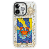 Celestial Zodiac - Cancer Clear Impact Phone Case for iPhone 13 Pro, iPhone 14 Pro, iPhone 15 Pro