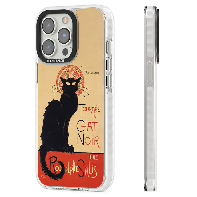 Tournee du Chat Noir Poster Clear Impact Phone Case for iPhone 13 Pro, iPhone 14 Pro, iPhone 15 Pro