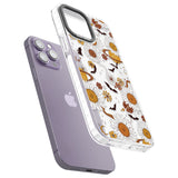 Halloween Skulls and FlowersPhone Case for iPhone 14 Pro Max