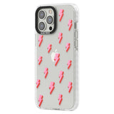 Pink Bolt PatternPhone Case for iPhone 14 Pro Max