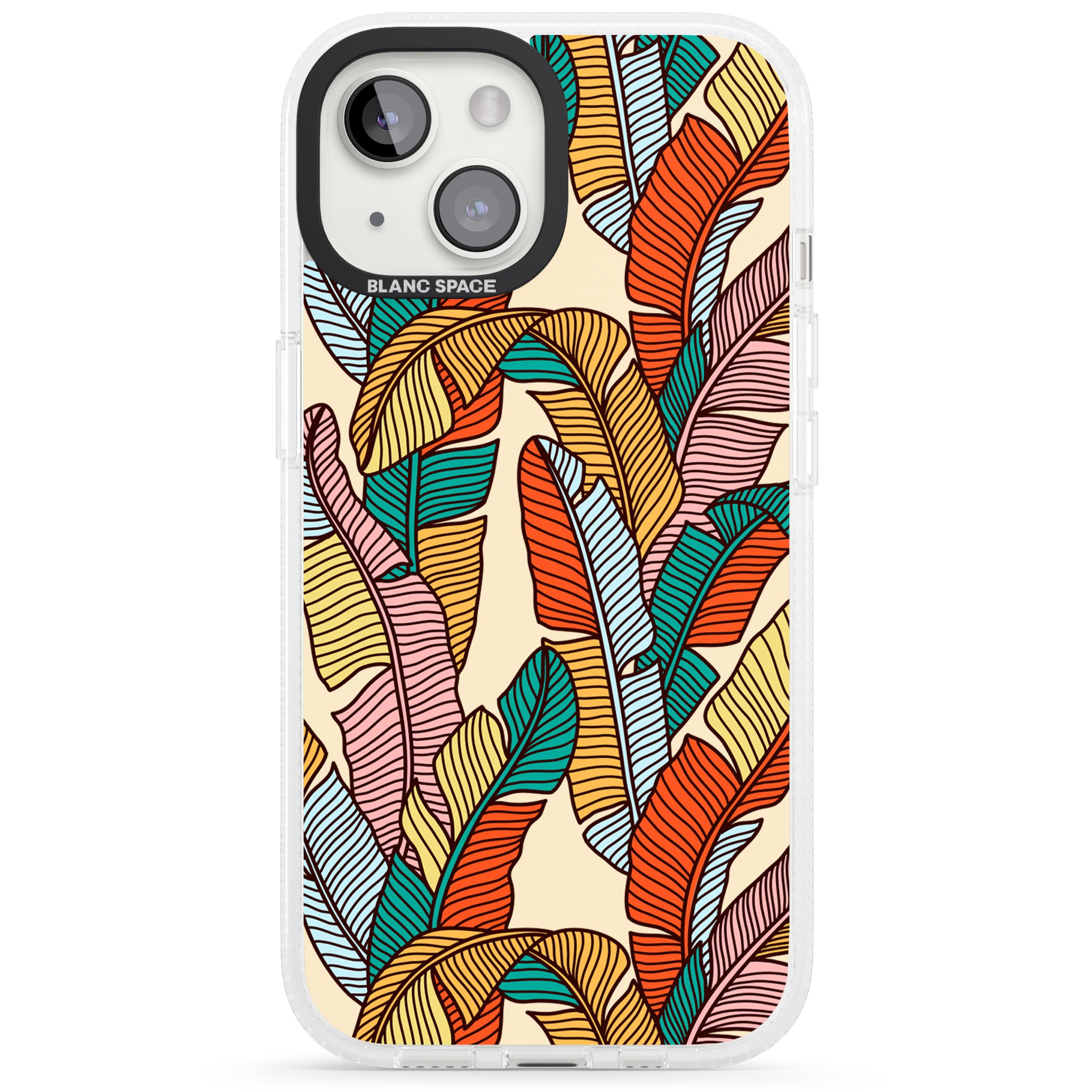 Pastel Palm Leaves