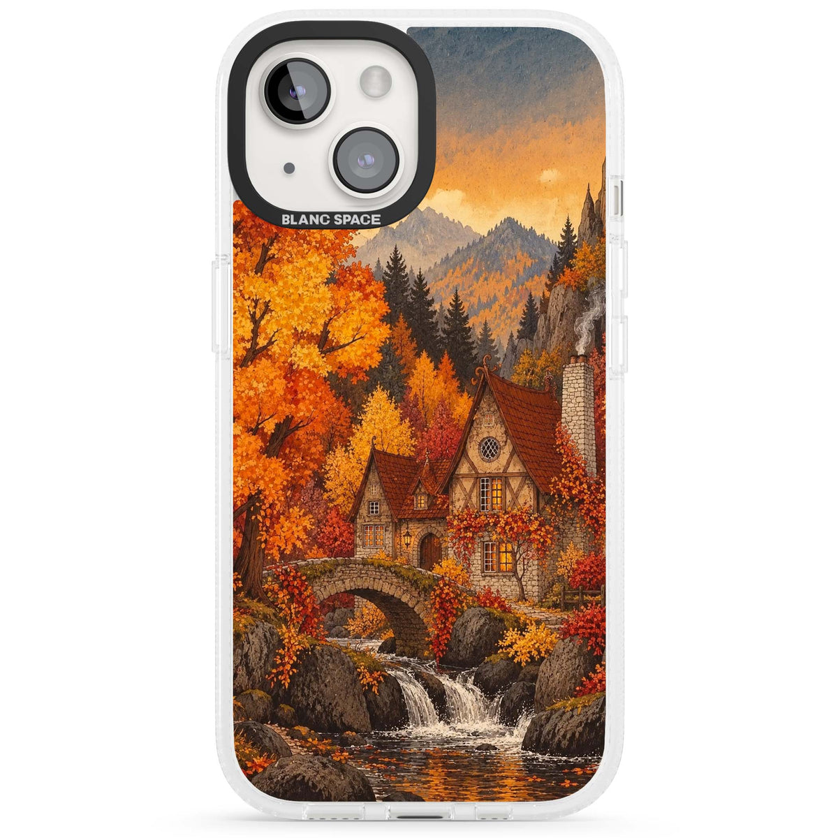 Auburn Cottage iPhone case | Clear Case Impact Air case for iPhone 15, iPhone 15 Plus