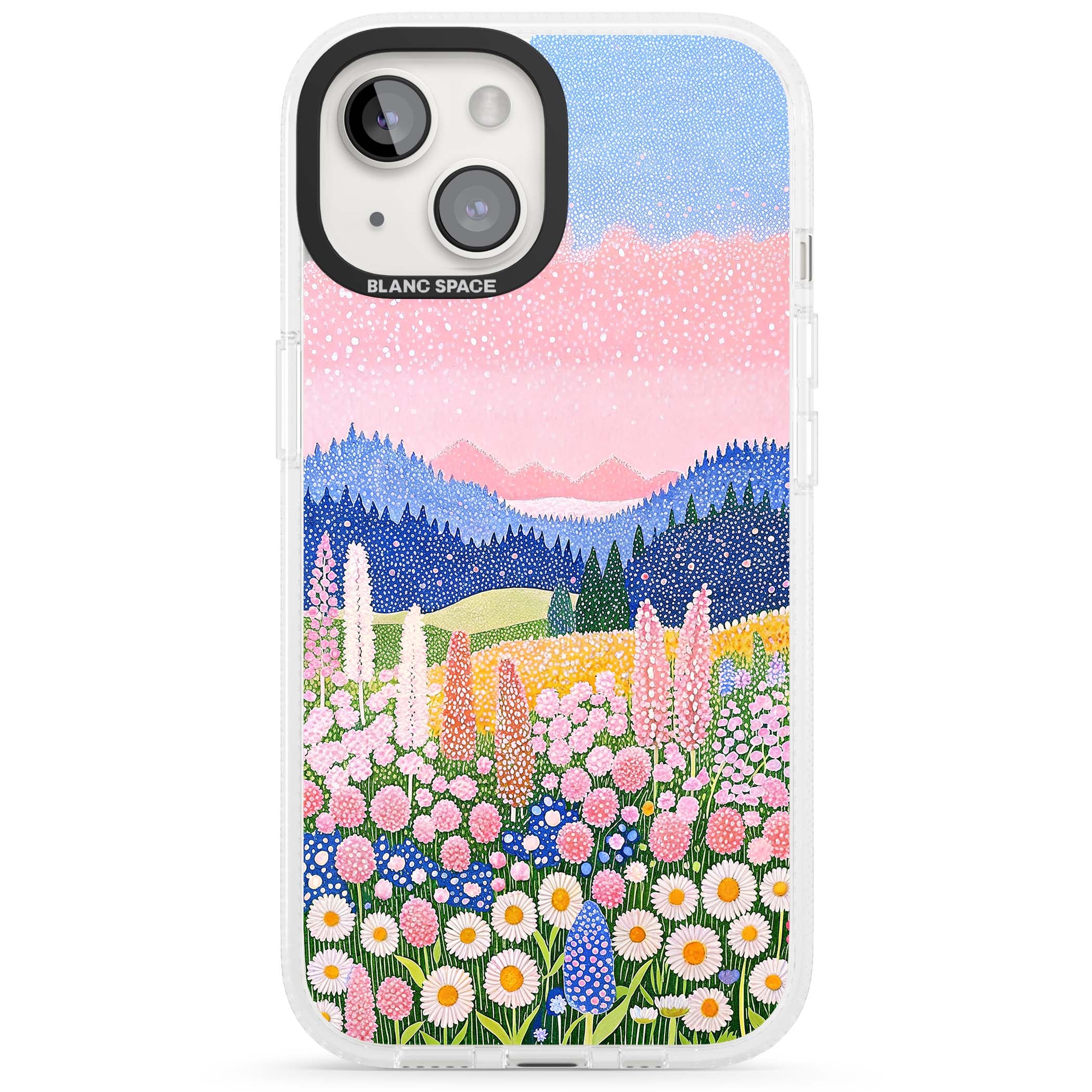 Valley Horizon cottagecore iPhone case | Clear Case Impact Air case for iPhone 15, iPhone 15 Plus