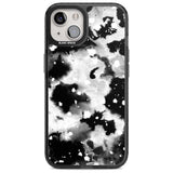 Black & White Acid Wash Tie-Dye Pattern Phone Case iPhone 15 Plus / Magsafe Black Impact Case,iPhone 15 / Magsafe Black Impact Case,iPhone 14 Plus / Magsafe Black Impact Case,iPhone 14 / Magsafe Black Impact Case,iPhone 13 / Magsafe Black Impact Case Blanc Space