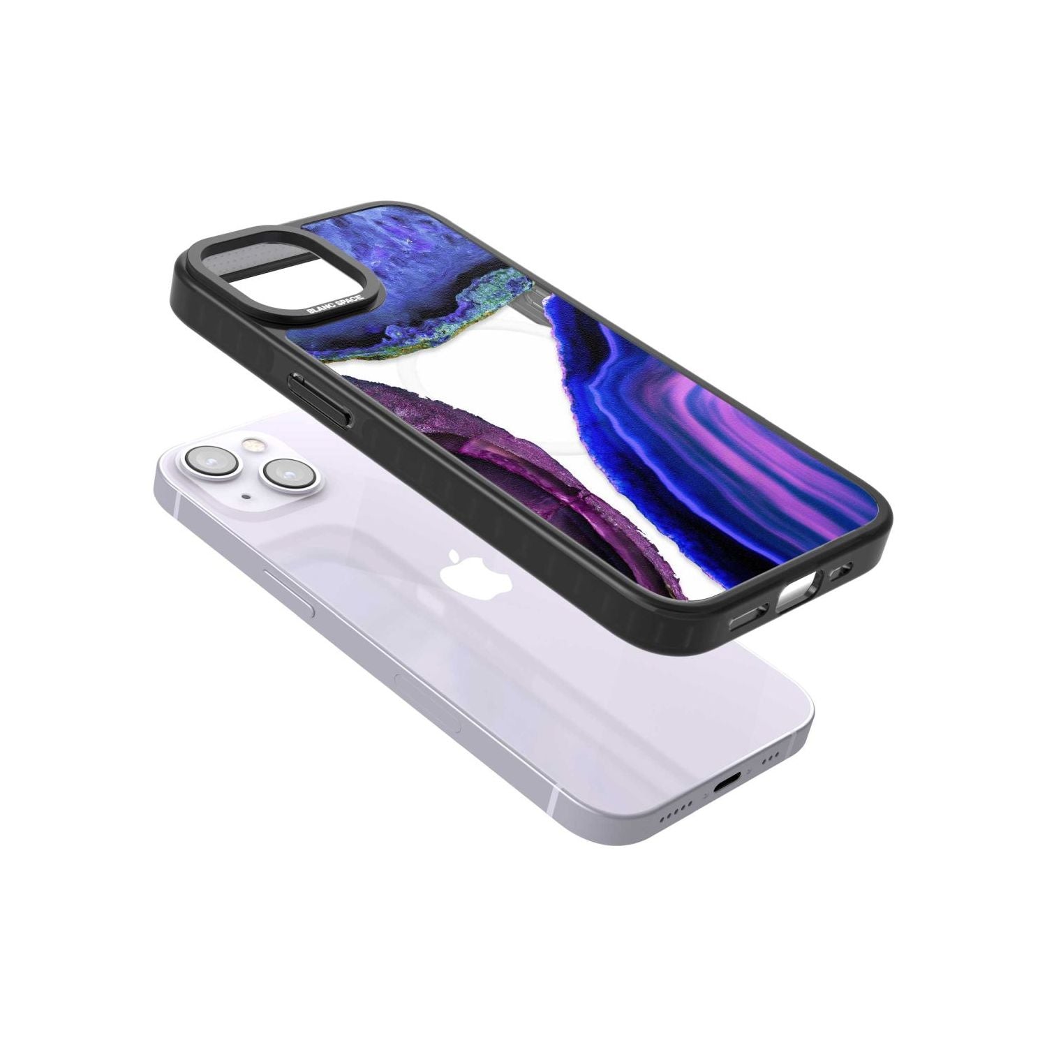 Violet Agate Slice
