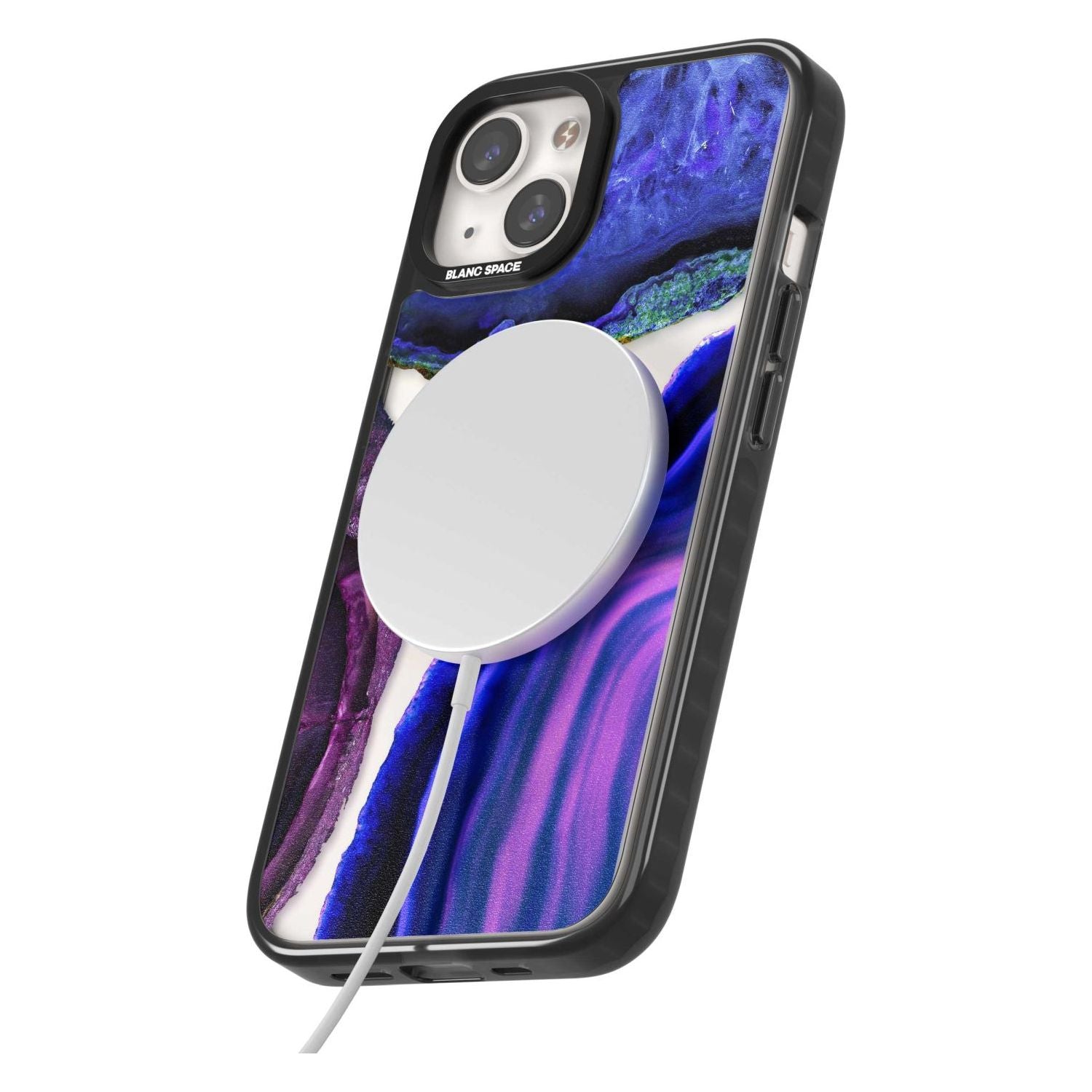 Violet Agate Slice