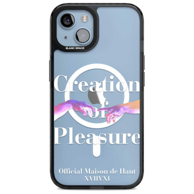 Creation of Pleasure Phone Case iPhone 15 Plus / Magsafe Black Impact Case,iPhone 15 / Magsafe Black Impact Case,iPhone 14 Plus / Magsafe Black Impact Case,iPhone 14 / Magsafe Black Impact Case,iPhone 13 / Magsafe Black Impact Case Blanc Space