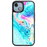 Ocean White Bath Bomb Phone Case iPhone 15 Plus / Magsafe Black Impact Case,iPhone 15 / Magsafe Black Impact Case,iPhone 14 Plus / Magsafe Black Impact Case,iPhone 14 / Magsafe Black Impact Case,iPhone 13 / Magsafe Black Impact Case Blanc Space