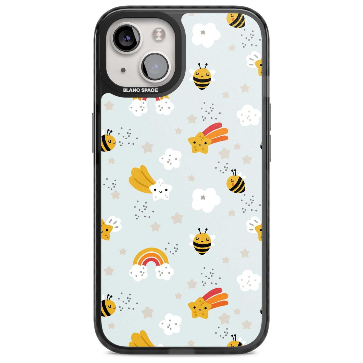 Sweet As Honey Patterns: Bees & Rainbows