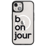 Bonjour Phone Case iPhone 15 Plus / Magsafe Black Impact Case,iPhone 15 / Magsafe Black Impact Case,iPhone 14 Plus / Magsafe Black Impact Case,iPhone 14 / Magsafe Black Impact Case,iPhone 13 / Magsafe Black Impact Case Blanc Space