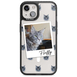 Personalised Maine Coon Photo Custom Phone Case iPhone 15 Plus / Magsafe Black Impact Case,iPhone 15 / Magsafe Black Impact Case,iPhone 14 Plus / Magsafe Black Impact Case,iPhone 14 / Magsafe Black Impact Case,iPhone 13 / Magsafe Black Impact Case Blanc Space