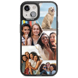 Personalised Beehive Photo Grid Custom Phone Case iPhone 15 Plus / Magsafe Black Impact Case,iPhone 15 / Magsafe Black Impact Case,iPhone 14 Plus / Magsafe Black Impact Case,iPhone 14 / Magsafe Black Impact Case,iPhone 13 / Magsafe Black Impact Case Blanc Space