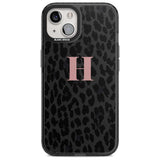 Personalised Small Pink Leopard Monogram Custom Phone Case iPhone 15 Plus / Magsafe Black Impact Case,iPhone 15 / Magsafe Black Impact Case,iPhone 14 Plus / Magsafe Black Impact Case,iPhone 14 / Magsafe Black Impact Case,iPhone 13 / Magsafe Black Impact Case Blanc Space