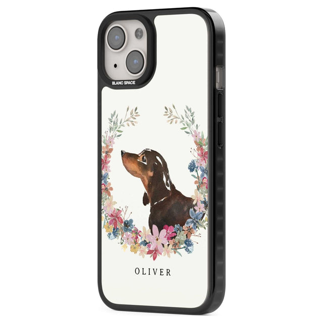 Personalised Black & Tan Dachshund - Watercolour Dog Portrait Custom Phone Case iPhone 15 Pro Max / Black Impact Case,iPhone 15 Plus / Black Impact Case,iPhone 15 Pro / Black Impact Case,iPhone 15 / Black Impact Case,iPhone 15 Pro Max / Impact Case,iPhone 15 Plus / Impact Case,iPhone 15 Pro / Impact Case,iPhone 15 / Impact Case,iPhone 15 Pro Max / Magsafe Black Impact Case,iPhone 15 Plus / Magsafe Black Impact Case,iPhone 15 Pro / Magsafe Black Impact Case,iPhone 15 / Magsafe Black Impact Case,iPhone 14 Pro