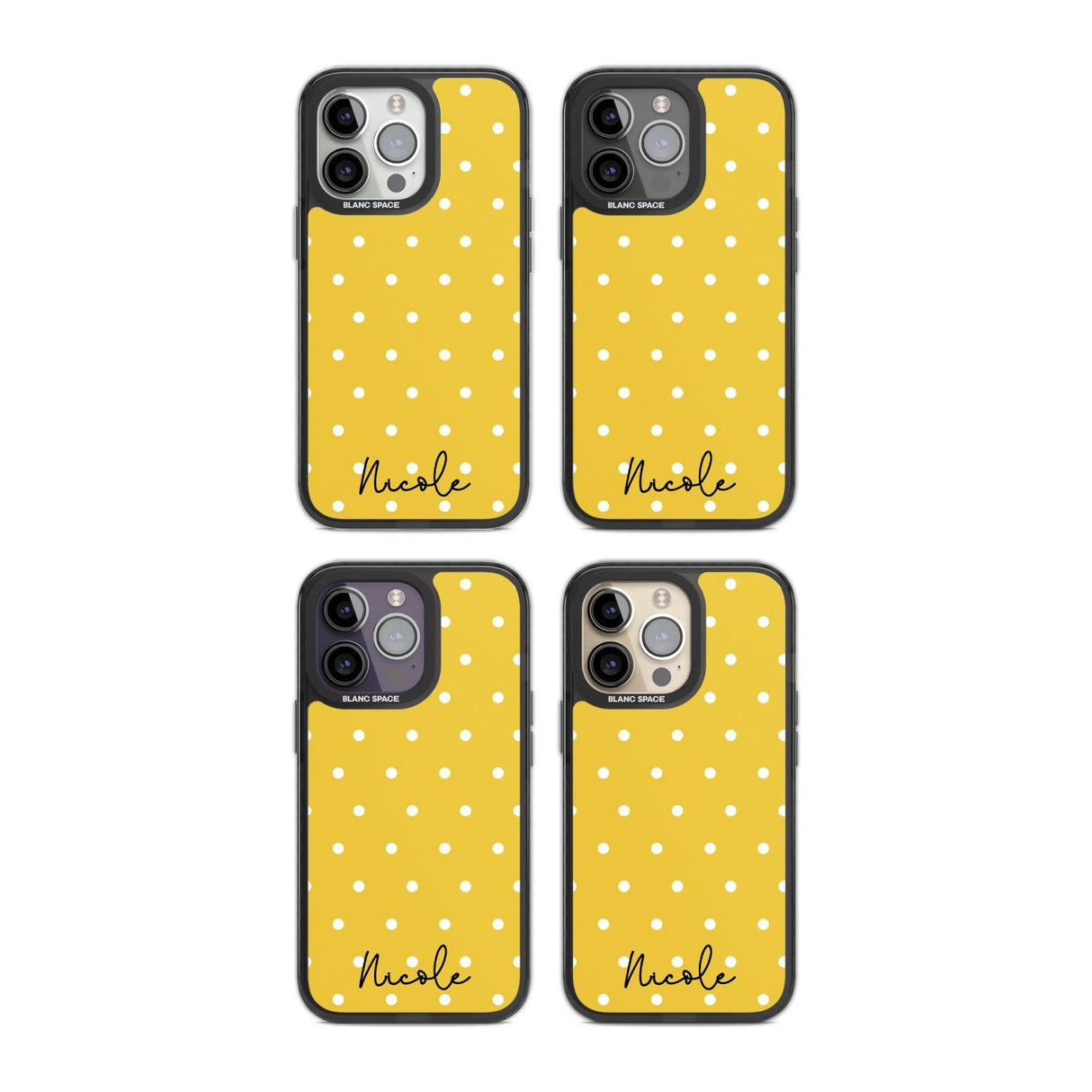 Personalised Yellow Polka Dot Custom Phone Case iPhone 15 Pro Max / Black Impact Case,iPhone 15 Plus / Black Impact Case,iPhone 15 Pro / Black Impact Case,iPhone 15 / Black Impact Case,iPhone 15 Pro Max / Impact Case,iPhone 15 Plus / Impact Case,iPhone 15 Pro / Impact Case,iPhone 15 / Impact Case,iPhone 15 Pro Max / Magsafe Black Impact Case,iPhone 15 Plus / Magsafe Black Impact Case,iPhone 15 Pro / Magsafe Black Impact Case,iPhone 15 / Magsafe Black Impact Case,iPhone 14 Pro Max / Black Impact Case,iPhone 