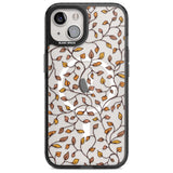 Personalised Autumn Leaves Pattern Custom Phone Case iPhone 15 Plus / Magsafe Black Impact Case,iPhone 15 / Magsafe Black Impact Case,iPhone 14 Plus / Magsafe Black Impact Case,iPhone 14 / Magsafe Black Impact Case,iPhone 13 / Magsafe Black Impact Case Blanc Space