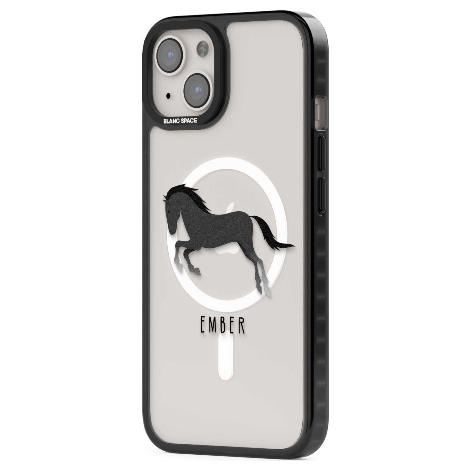 Personalised Black Horse