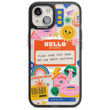 Personalised Nostalgia Sticker Mix #2 Custom Phone Case iPhone 15 Plus / Magsafe Black Impact Case,iPhone 15 / Magsafe Black Impact Case,iPhone 14 Plus / Magsafe Black Impact Case,iPhone 14 / Magsafe Black Impact Case,iPhone 13 / Magsafe Black Impact Case Blanc Space