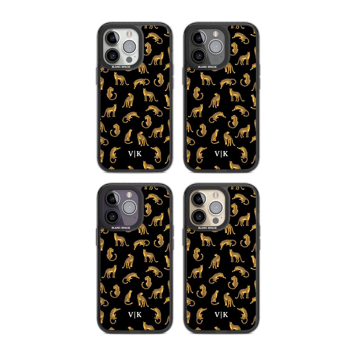 Personalised Cheetah Pattern: Black