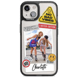 Personalised Sticker Mix Instant Photo Custom Phone Case iPhone 15 Plus / Magsafe Black Impact Case,iPhone 15 / Magsafe Black Impact Case,iPhone 14 Plus / Magsafe Black Impact Case,iPhone 14 / Magsafe Black Impact Case,iPhone 13 / Magsafe Black Impact Case Blanc Space