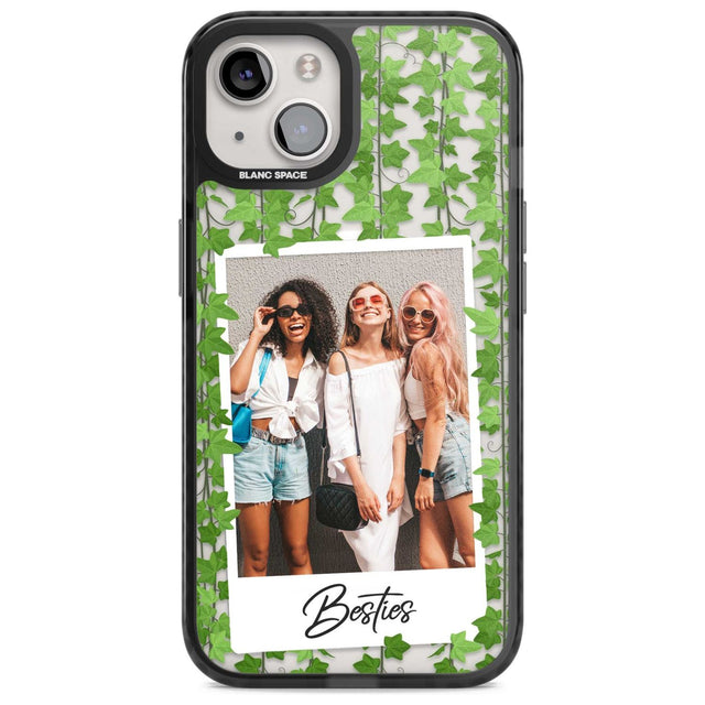 Personalised Ivy Vine Instant Photo Custom Phone Case iPhone 15 Plus / Magsafe Black Impact Case,iPhone 15 / Magsafe Black Impact Case,iPhone 14 Plus / Magsafe Black Impact Case,iPhone 14 / Magsafe Black Impact Case,iPhone 13 / Magsafe Black Impact Case Blanc Space