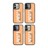 Personalised Bold Name: Peach Custom Phone Case iPhone 15 Pro Max / Black Impact Case,iPhone 15 Plus / Black Impact Case,iPhone 15 Pro / Black Impact Case,iPhone 15 / Black Impact Case,iPhone 15 Pro Max / Impact Case,iPhone 15 Plus / Impact Case,iPhone 15 Pro / Impact Case,iPhone 15 / Impact Case,iPhone 15 Pro Max / Magsafe Black Impact Case,iPhone 15 Plus / Magsafe Black Impact Case,iPhone 15 Pro / Magsafe Black Impact Case,iPhone 15 / Magsafe Black Impact Case,iPhone 14 Pro Max / Black Impact Case,iPhone 