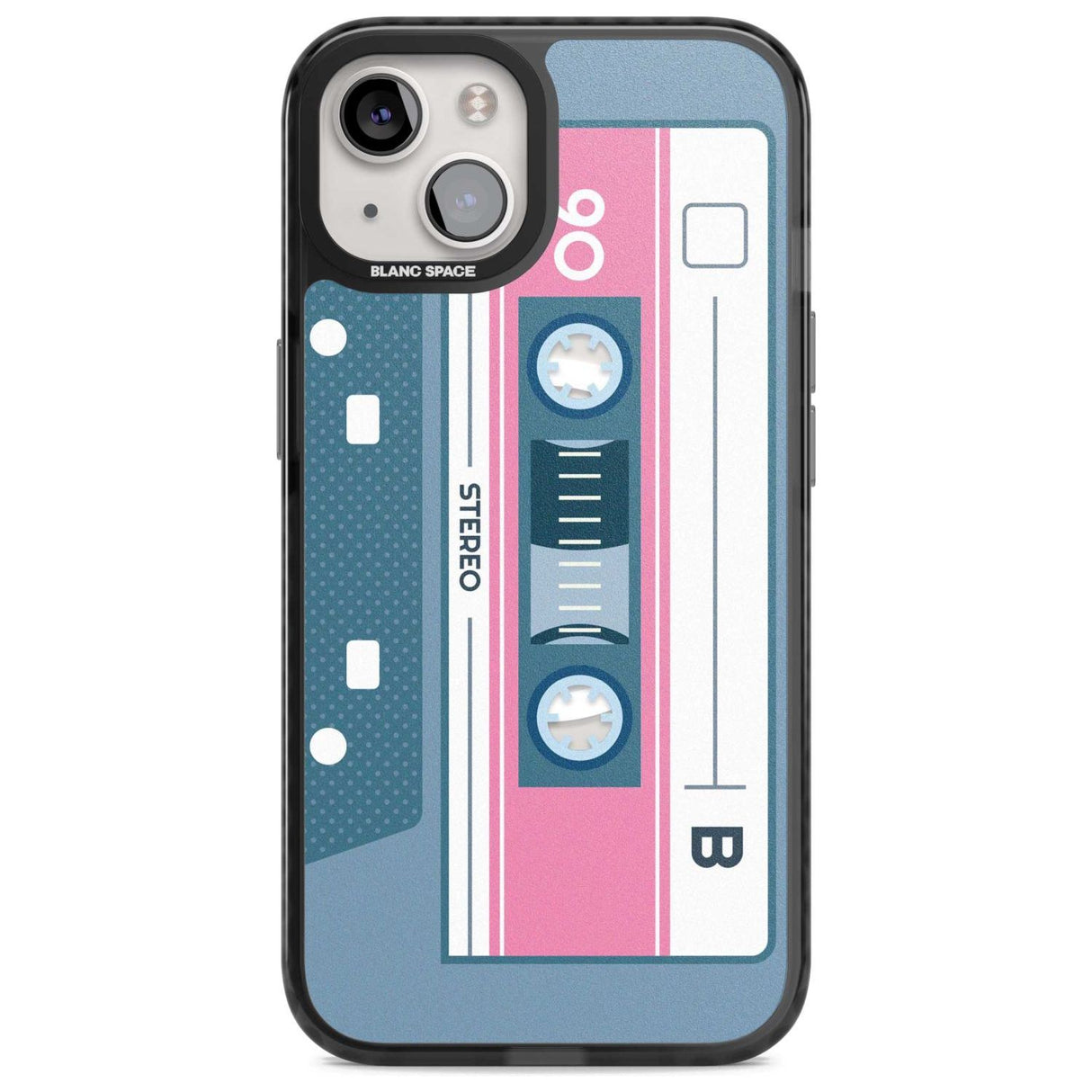 Personalised Retro Mixtape Custom Phone Case iPhone 15 Plus / Magsafe Black Impact Case,iPhone 15 / Magsafe Black Impact Case,iPhone 14 Plus / Magsafe Black Impact Case,iPhone 14 / Magsafe Black Impact Case,iPhone 13 / Magsafe Black Impact Case Blanc Space