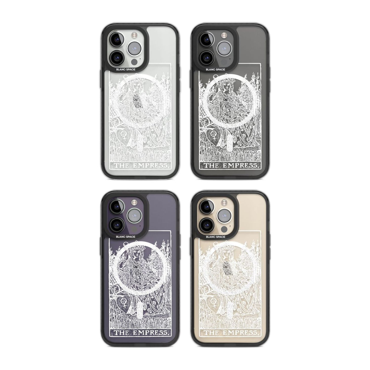 Personalised The Empress Tarot Card - White Transparent Custom Phone Case iPhone 15 Pro Max / Black Impact Case,iPhone 15 Plus / Black Impact Case,iPhone 15 Pro / Black Impact Case,iPhone 15 / Black Impact Case,iPhone 15 Pro Max / Impact Case,iPhone 15 Plus / Impact Case,iPhone 15 Pro / Impact Case,iPhone 15 / Impact Case,iPhone 15 Pro Max / Magsafe Black Impact Case,iPhone 15 Plus / Magsafe Black Impact Case,iPhone 15 Pro / Magsafe Black Impact Case,iPhone 15 / Magsafe Black Impact Case,iPhone 14 Pro Max /