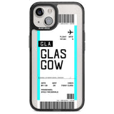 Personalised Glasgow Boarding Pass Custom Phone Case iPhone 15 Plus / Magsafe Black Impact Case,iPhone 15 / Magsafe Black Impact Case,iPhone 14 Plus / Magsafe Black Impact Case,iPhone 14 / Magsafe Black Impact Case,iPhone 13 / Magsafe Black Impact Case Blanc Space