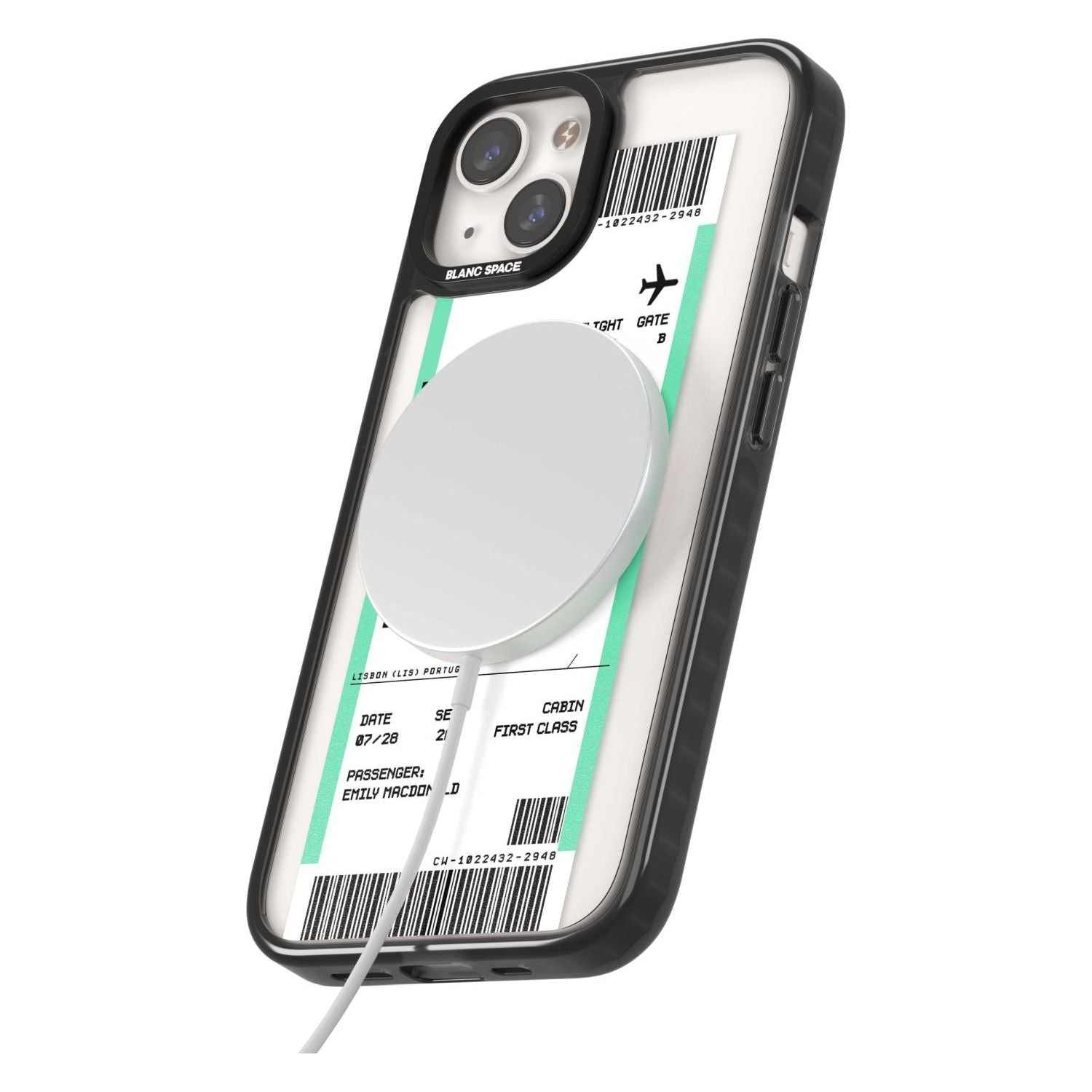 Personalised Lisbon Boarding Pass