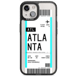 Personalised Atlanta Boarding Pass Custom Phone Case iPhone 15 Plus / Magsafe Black Impact Case,iPhone 15 / Magsafe Black Impact Case,iPhone 14 Plus / Magsafe Black Impact Case,iPhone 14 / Magsafe Black Impact Case,iPhone 13 / Magsafe Black Impact Case Blanc Space