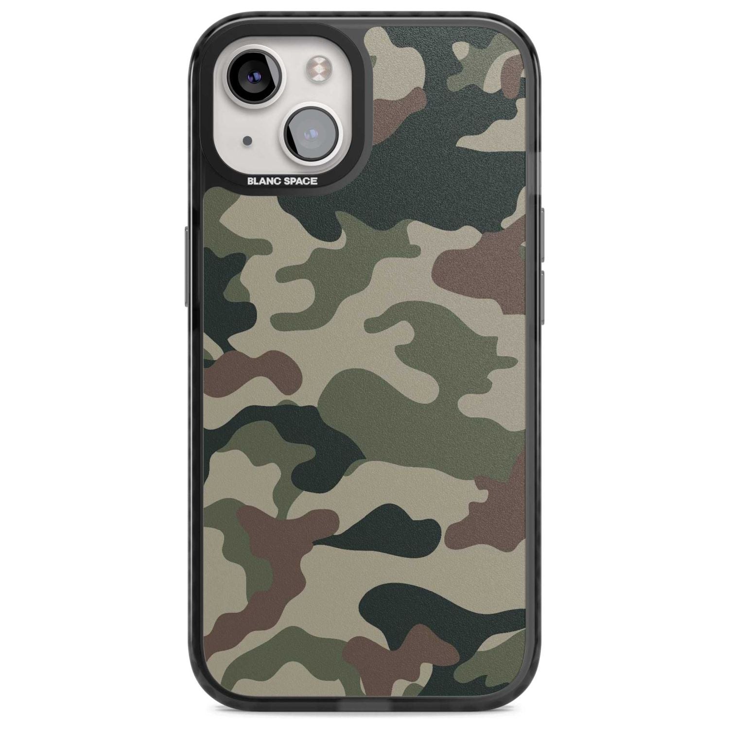 Green and Brown Camo Phone Case iPhone 15 Plus / Magsafe Black Impact Case,iPhone 15 / Magsafe Black Impact Case,iPhone 14 Plus / Magsafe Black Impact Case,iPhone 14 / Magsafe Black Impact Case,iPhone 13 / Magsafe Black Impact Case Blanc Space