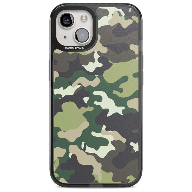 Green Camo Phone Case iPhone 15 Plus / Magsafe Black Impact Case,iPhone 15 / Magsafe Black Impact Case,iPhone 14 Plus / Magsafe Black Impact Case,iPhone 14 / Magsafe Black Impact Case,iPhone 13 / Magsafe Black Impact Case Blanc Space