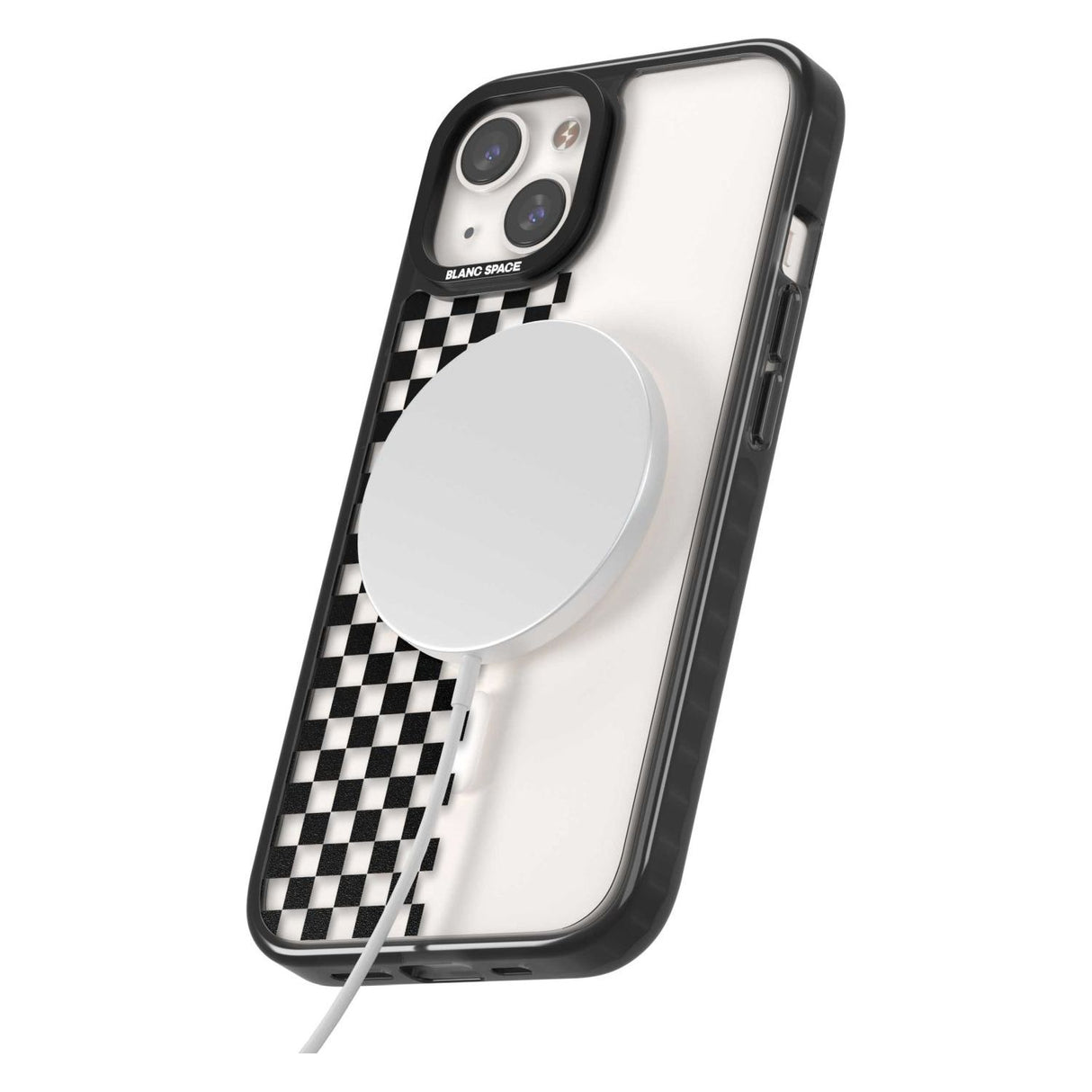 Checker: Half Black Check on Clear Phone Case iPhone 15 Pro Max / Black Impact Case,iPhone 15 Plus / Black Impact Case,iPhone 15 Pro / Black Impact Case,iPhone 15 / Black Impact Case,iPhone 15 Pro Max / Impact Case,iPhone 15 Plus / Impact Case,iPhone 15 Pro / Impact Case,iPhone 15 / Impact Case,iPhone 15 Pro Max / Magsafe Black Impact Case,iPhone 15 Plus / Magsafe Black Impact Case,iPhone 15 Pro / Magsafe Black Impact Case,iPhone 15 / Magsafe Black Impact Case,iPhone 14 Pro Max / Black Impact Case,iPhone 14