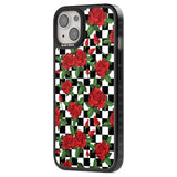 Checkered Pattern & Red Roses Phone Case iPhone 15 Pro Max / Black Impact Case,iPhone 15 Plus / Black Impact Case,iPhone 15 Pro / Black Impact Case,iPhone 15 / Black Impact Case,iPhone 15 Pro Max / Impact Case,iPhone 15 Plus / Impact Case,iPhone 15 Pro / Impact Case,iPhone 15 / Impact Case,iPhone 15 Pro Max / Magsafe Black Impact Case,iPhone 15 Plus / Magsafe Black Impact Case,iPhone 15 Pro / Magsafe Black Impact Case,iPhone 15 / Magsafe Black Impact Case,iPhone 14 Pro Max / Black Impact Case,iPhone 14 Plus