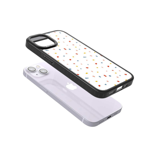 Confetti Print on Solid White Phone Case iPhone 15 Pro Max / Black Impact Case,iPhone 15 Plus / Black Impact Case,iPhone 15 Pro / Black Impact Case,iPhone 15 / Black Impact Case,iPhone 15 Pro Max / Impact Case,iPhone 15 Plus / Impact Case,iPhone 15 Pro / Impact Case,iPhone 15 / Impact Case,iPhone 15 Pro Max / Magsafe Black Impact Case,iPhone 15 Plus / Magsafe Black Impact Case,iPhone 15 Pro / Magsafe Black Impact Case,iPhone 15 / Magsafe Black Impact Case,iPhone 14 Pro Max / Black Impact Case,iPhone 14 Plus