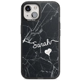 Black Marble Custom Phone Case iPhone 15 Plus / Magsafe Black Impact Case,iPhone 15 / Magsafe Black Impact Case,iPhone 14 Plus / Magsafe Black Impact Case,iPhone 14 / Magsafe Black Impact Case,iPhone 13 / Magsafe Black Impact Case Blanc Space