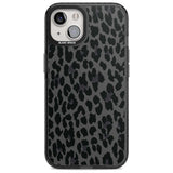 Dark Animal Print Pattern Large Leopard Phone Case iPhone 15 Plus / Magsafe Black Impact Case,iPhone 15 / Magsafe Black Impact Case,iPhone 14 Plus / Magsafe Black Impact Case,iPhone 14 / Magsafe Black Impact Case,iPhone 13 / Magsafe Black Impact Case Blanc Space