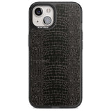 Dark Animal Print Pattern Snake Skin Phone Case iPhone 15 Plus / Magsafe Black Impact Case,iPhone 15 / Magsafe Black Impact Case,iPhone 14 Plus / Magsafe Black Impact Case,iPhone 14 / Magsafe Black Impact Case,iPhone 13 / Magsafe Black Impact Case Blanc Space