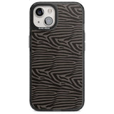 Dark Animal Print Pattern Zebra Phone Case iPhone 15 Plus / Magsafe Black Impact Case,iPhone 15 / Magsafe Black Impact Case,iPhone 14 Plus / Magsafe Black Impact Case,iPhone 14 / Magsafe Black Impact Case,iPhone 13 / Magsafe Black Impact Case Blanc Space