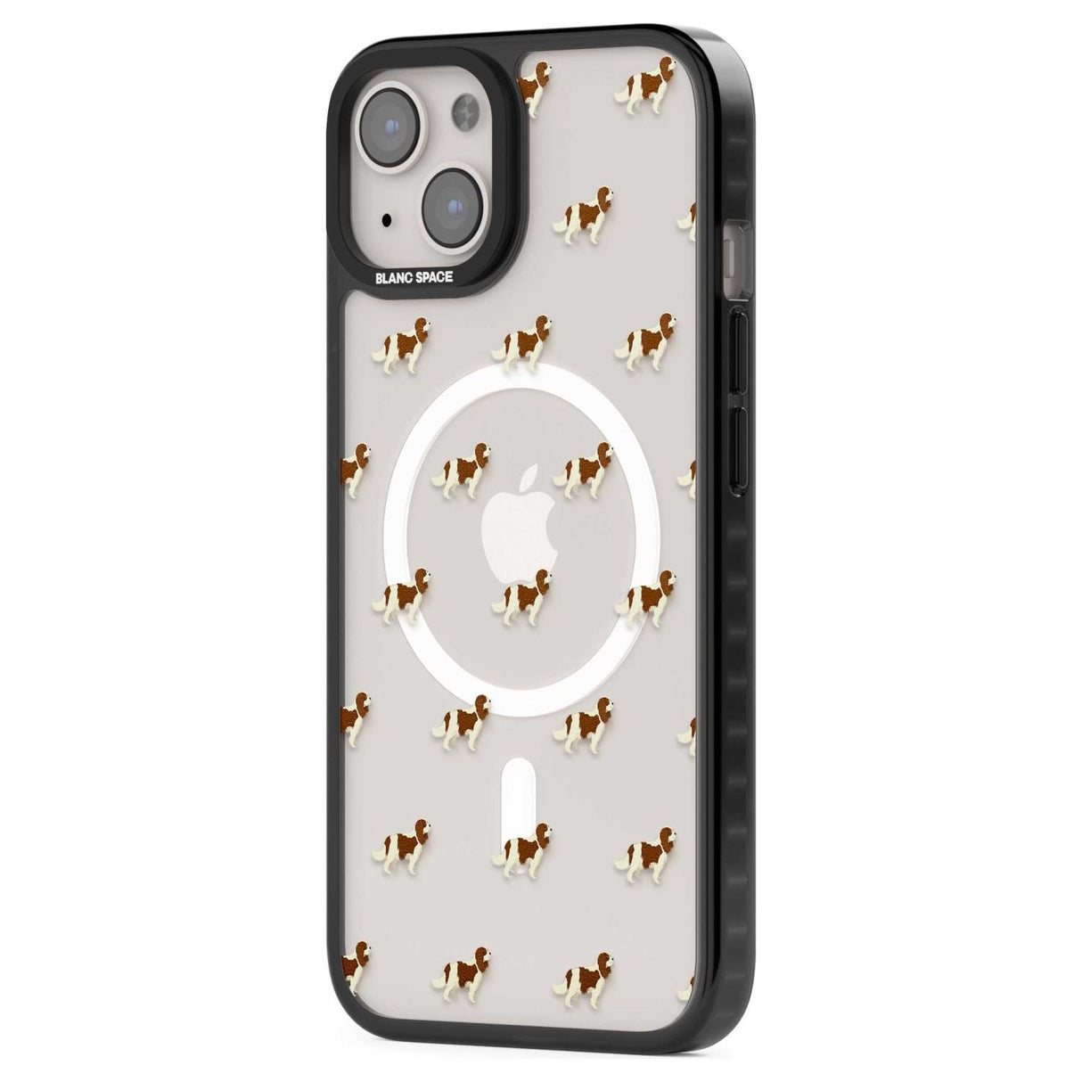 Cavalier King Charles Spaniel Pattern Clear Phone Case iPhone 15 Pro Max / Black Impact Case,iPhone 15 Plus / Black Impact Case,iPhone 15 Pro / Black Impact Case,iPhone 15 / Black Impact Case,iPhone 15 Pro Max / Impact Case,iPhone 15 Plus / Impact Case,iPhone 15 Pro / Impact Case,iPhone 15 / Impact Case,iPhone 15 Pro Max / Magsafe Black Impact Case,iPhone 15 Plus / Magsafe Black Impact Case,iPhone 15 Pro / Magsafe Black Impact Case,iPhone 15 / Magsafe Black Impact Case,iPhone 14 Pro Max / Black Impact Case,