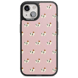 Papillon Dog Pattern Phone Case iPhone 15 Plus / Magsafe Black Impact Case,iPhone 15 / Magsafe Black Impact Case,iPhone 14 Plus / Magsafe Black Impact Case,iPhone 14 / Magsafe Black Impact Case,iPhone 13 / Magsafe Black Impact Case Blanc Space