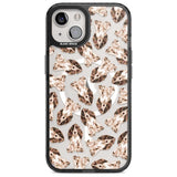 Cocker Spaniel (Brown) Watercolour Dog Pattern Phone Case iPhone 15 / Magsafe Black Impact Case,iPhone 15 Plus / Magsafe Black Impact Case,iPhone 13 / Magsafe Black Impact Case,iPhone 14 / Magsafe Black Impact Case,iPhone 14 Plus / Magsafe Black Impact Case Blanc Space