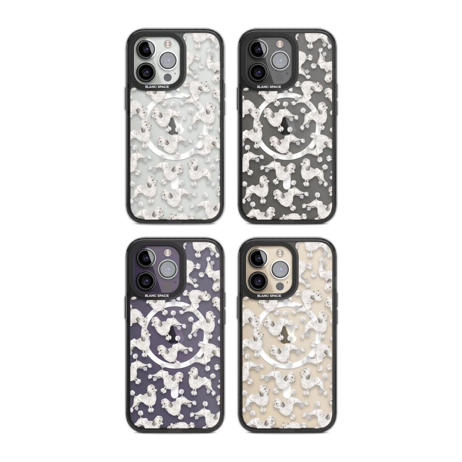 Poodle Watercolor Pattern