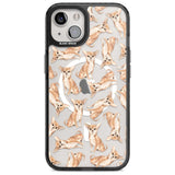 Chihuahua Watercolour Dog Pattern Phone Case iPhone 15 Plus / Magsafe Black Impact Case,iPhone 15 / Magsafe Black Impact Case,iPhone 14 Plus / Magsafe Black Impact Case,iPhone 14 / Magsafe Black Impact Case,iPhone 13 / Magsafe Black Impact Case Blanc Space