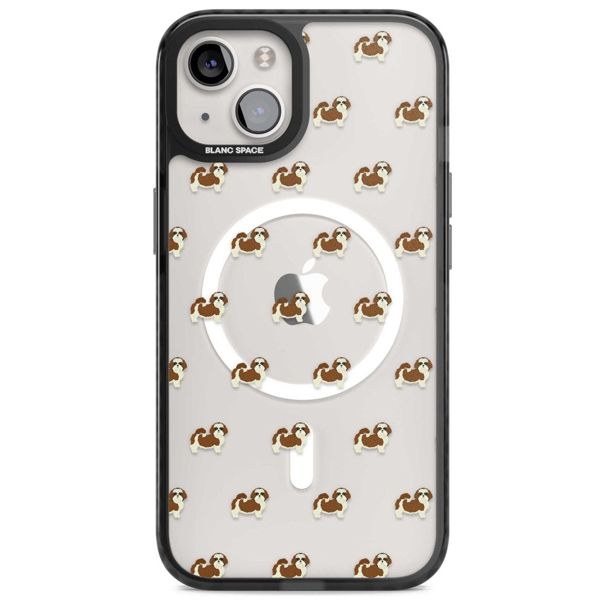 Shih Tzu Dog Pattern Clear