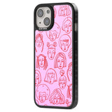 Girl Portrait Doodles in Pink & Red Phone Case iPhone 15 Pro Max / Black Impact Case,iPhone 15 Plus / Black Impact Case,iPhone 15 Pro / Black Impact Case,iPhone 15 / Black Impact Case,iPhone 15 Pro Max / Impact Case,iPhone 15 Plus / Impact Case,iPhone 15 Pro / Impact Case,iPhone 15 / Impact Case,iPhone 15 Pro Max / Magsafe Black Impact Case,iPhone 15 Plus / Magsafe Black Impact Case,iPhone 15 Pro / Magsafe Black Impact Case,iPhone 15 / Magsafe Black Impact Case,iPhone 14 Pro Max / Black Impact Case,iPhone 1