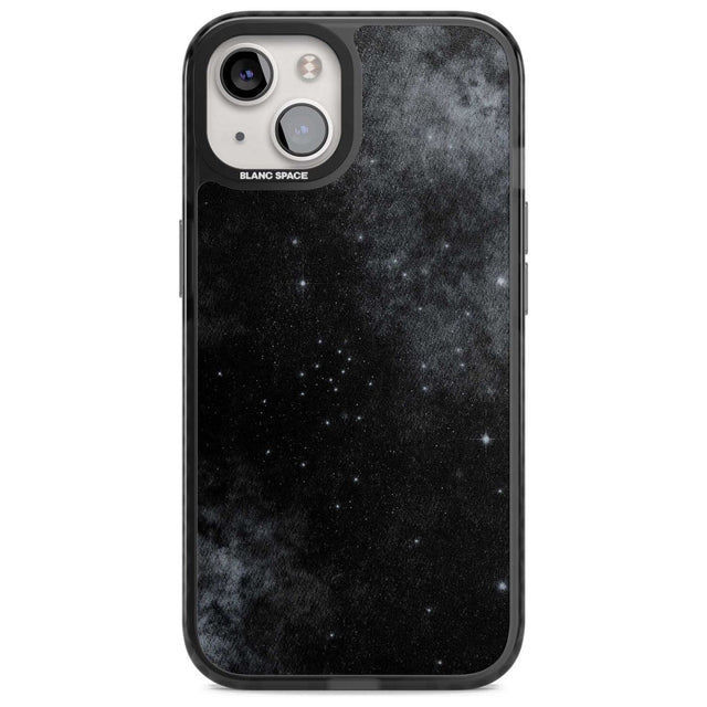 Night Sky Galaxies: Shimmering Stars Phone Case iPhone 15 / Magsafe Black Impact Case,iPhone 15 Plus / Magsafe Black Impact Case,iPhone 13 / Magsafe Black Impact Case,iPhone 14 / Magsafe Black Impact Case,iPhone 14 Plus / Magsafe Black Impact Case Blanc Space