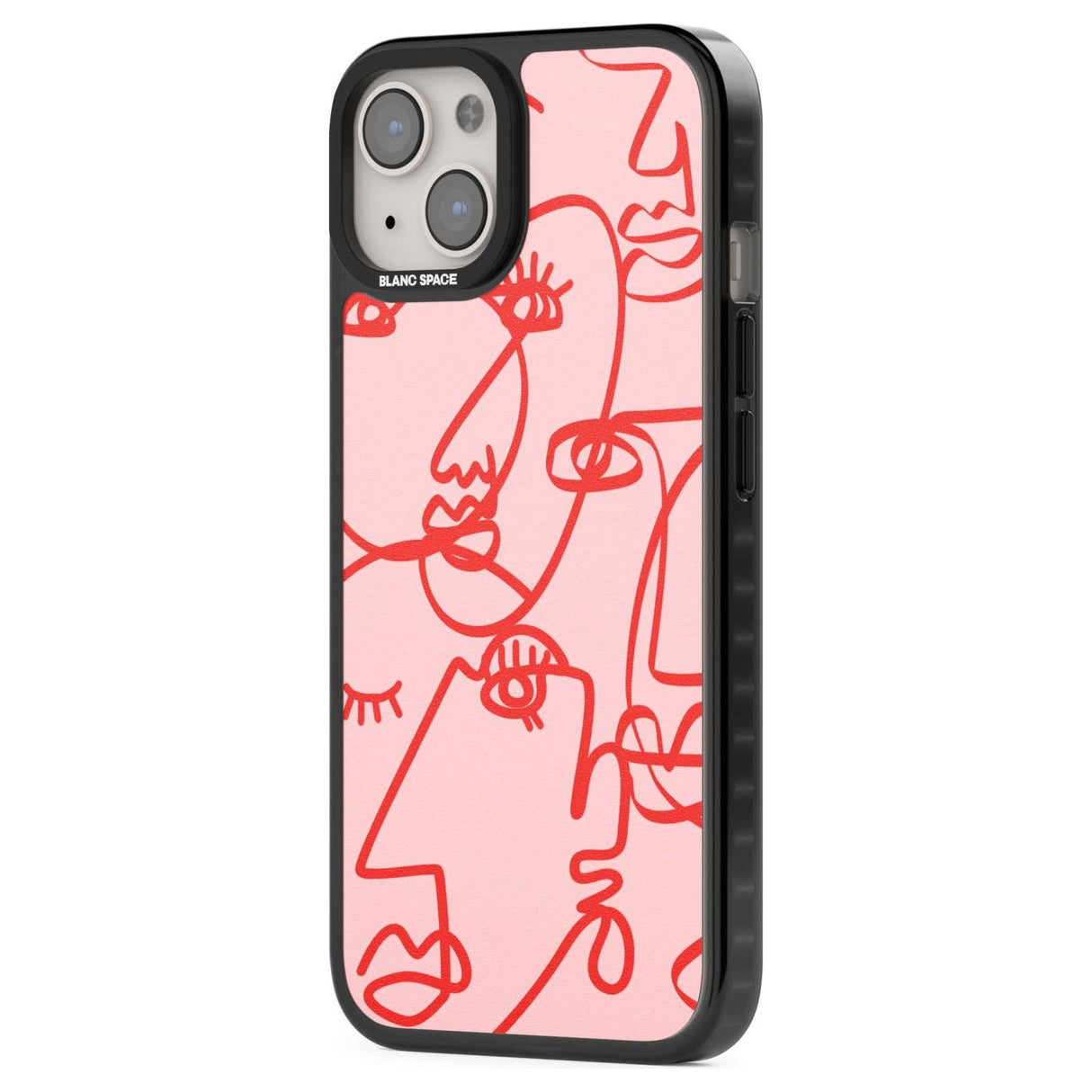 Abstract Continuous Line Faces Red on Pink Phone Case iPhone 15 Pro Max / Black Impact Case,iPhone 15 Plus / Black Impact Case,iPhone 15 Pro / Black Impact Case,iPhone 15 / Black Impact Case,iPhone 15 Pro Max / Impact Case,iPhone 15 Plus / Impact Case,iPhone 15 Pro / Impact Case,iPhone 15 / Impact Case,iPhone 15 Pro Max / Magsafe Black Impact Case,iPhone 15 Plus / Magsafe Black Impact Case,iPhone 15 Pro / Magsafe Black Impact Case,iPhone 15 / Magsafe Black Impact Case,iPhone 14 Pro Max / Black Impact Case,i